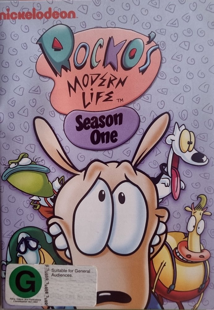 Rocko's Modern Life - Season One (DVD) Region 1 - Vinyl Kitchen