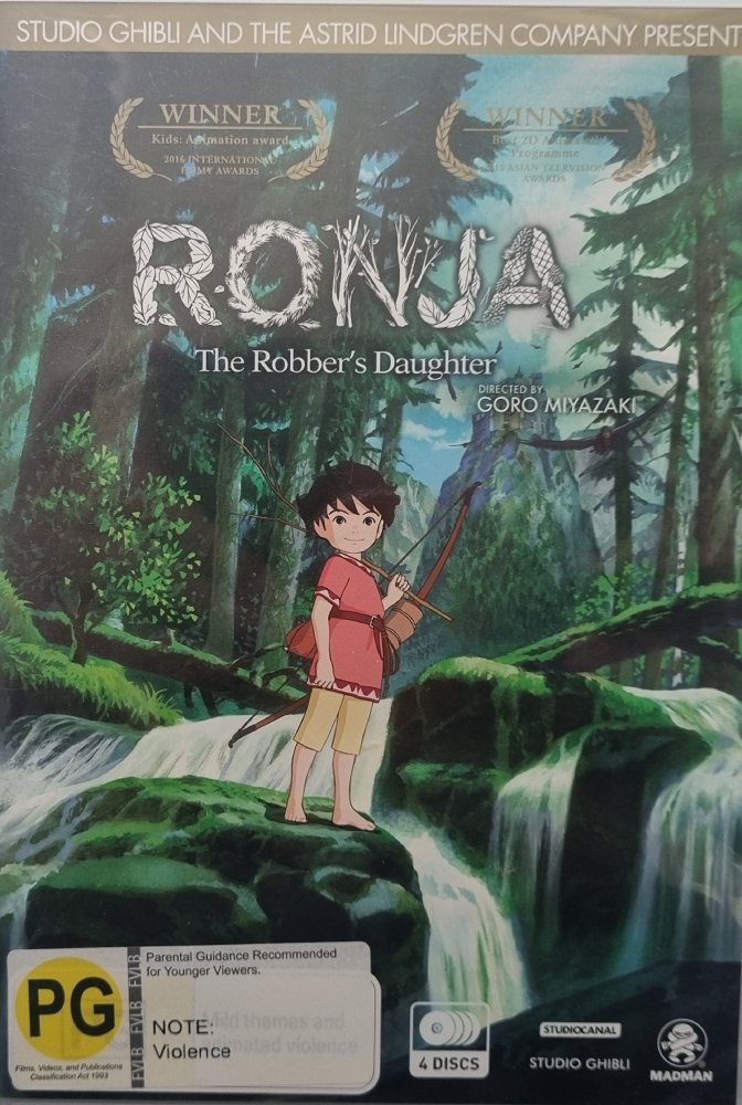 Ronja: The Robber's Daughter - 2014 (DVD) - Vinyl Kitchen