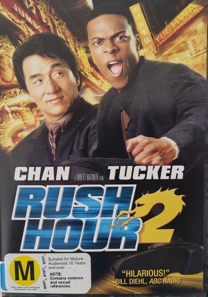 Rush Hour 2 - 2001 (DVD) - Vinyl Kitchen