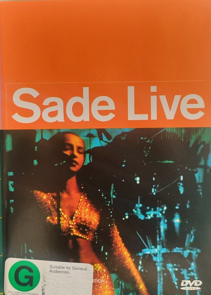 Sade Live (DVD) - Vinyl Kitchen