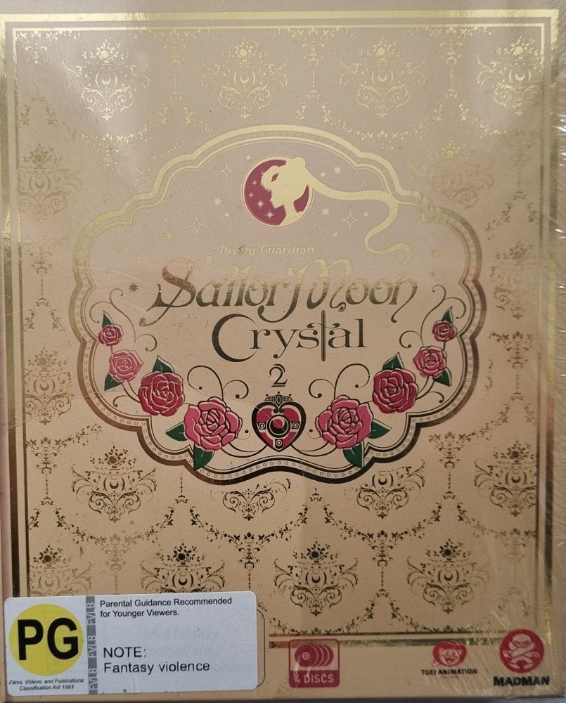 Sailor Moon Crystal: Season 2 - 2016 (Blu Ray) + DVD - Brand New - Vinyl Kitchen