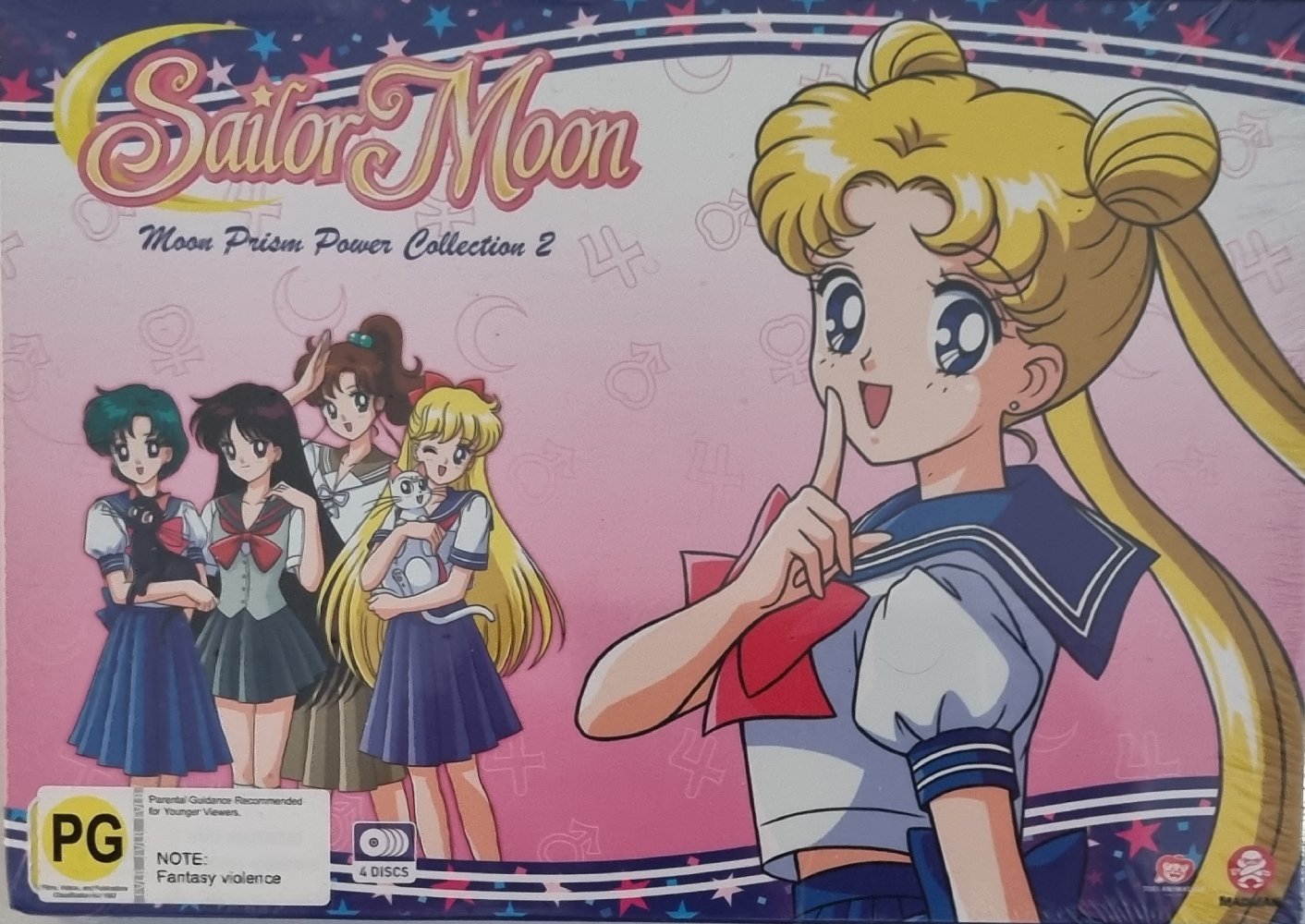 Sailor Moon: Moon Prism Power Collection 2 - 1992 (DVD) Brand New - Vinyl Kitchen