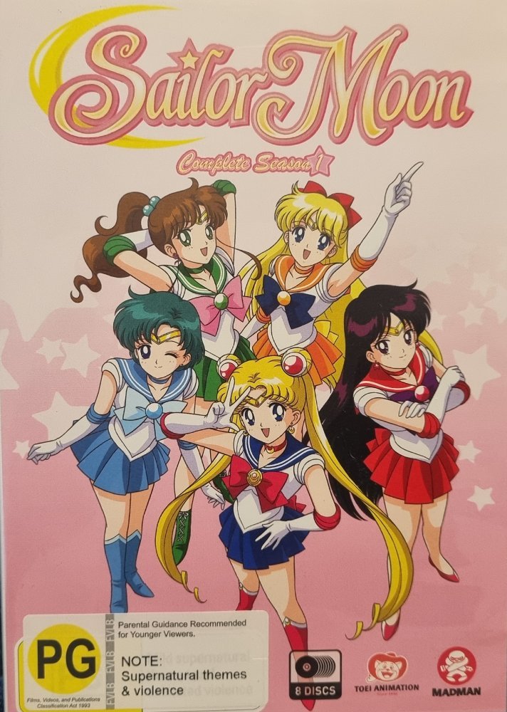 Sailor Moon: Season 1 - 1992 (DVD) - Vinyl Kitchen
