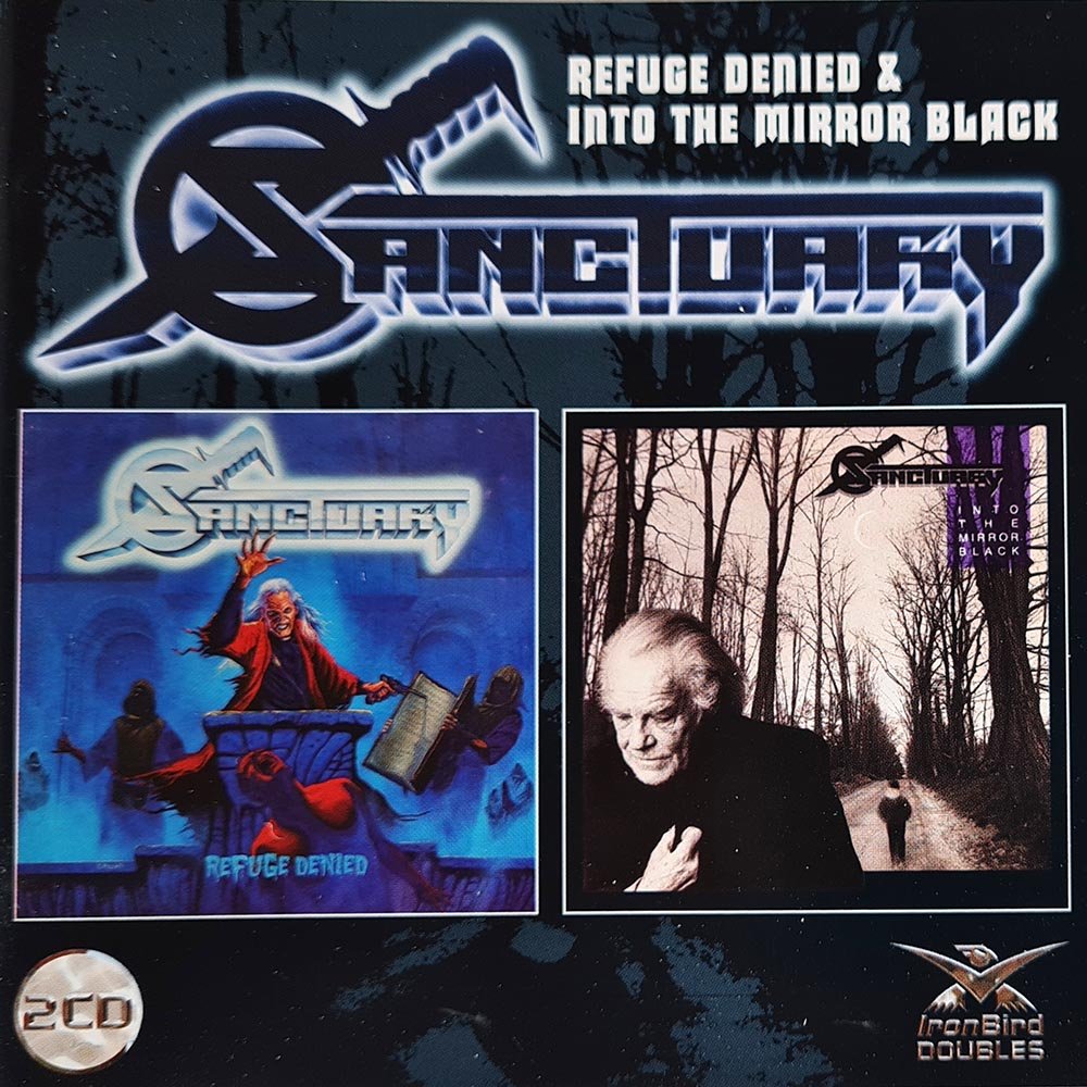 Sanctuary - Refuge Denied / Into The Mirror Black (CD) - Vinyl Kitchen