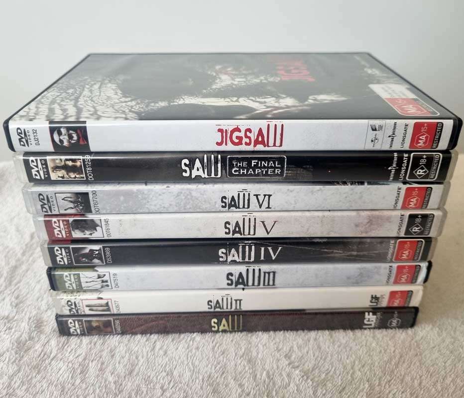 Saw: The Complete Movie Collection 1-7 + Jigsaw
