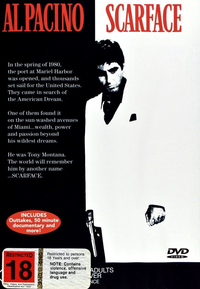 Scarface Kitchen Scarface - 1983 (DVD) - Vinyl Kitchen