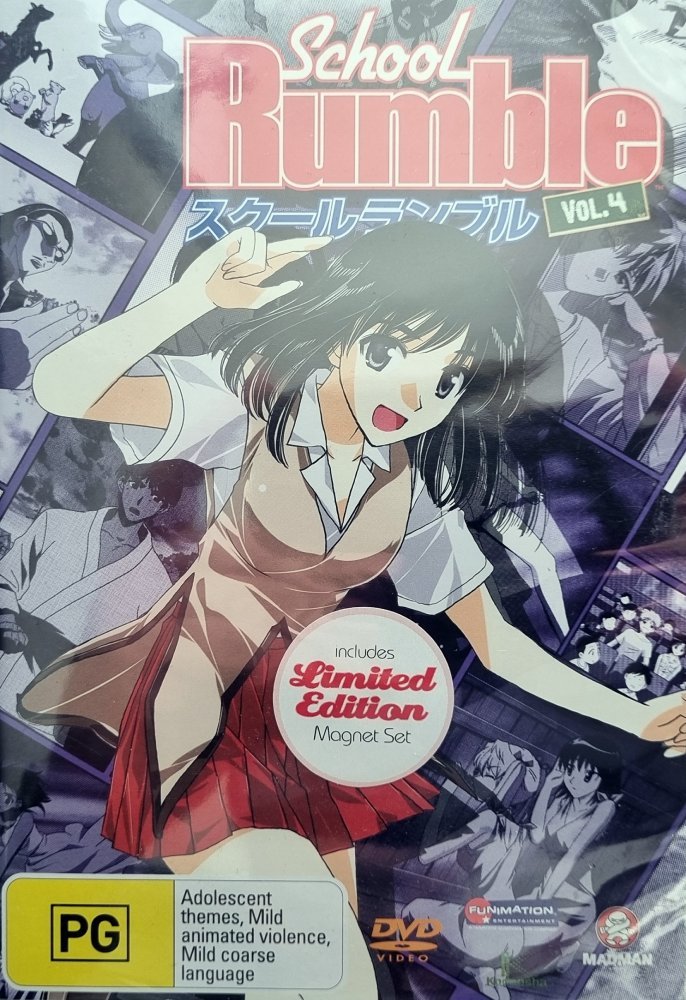 School Rumble: Volume 4 - 2007 (DVD) Brand New - Vinyl Kitchen