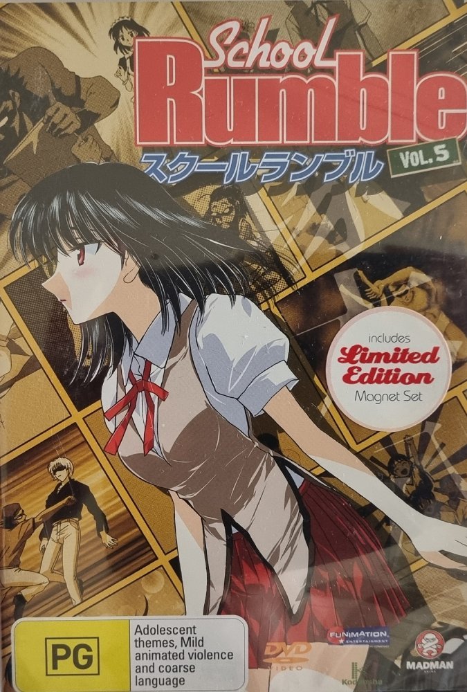 School Rumble: Volume 5 - 2004 (DVD) Brand New - Vinyl Kitchen