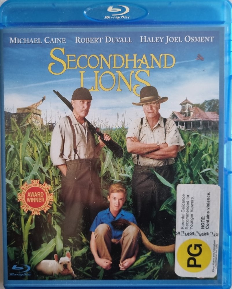 Secondhand Lions - 2003 (Blu Ray) - Vinyl Kitchen