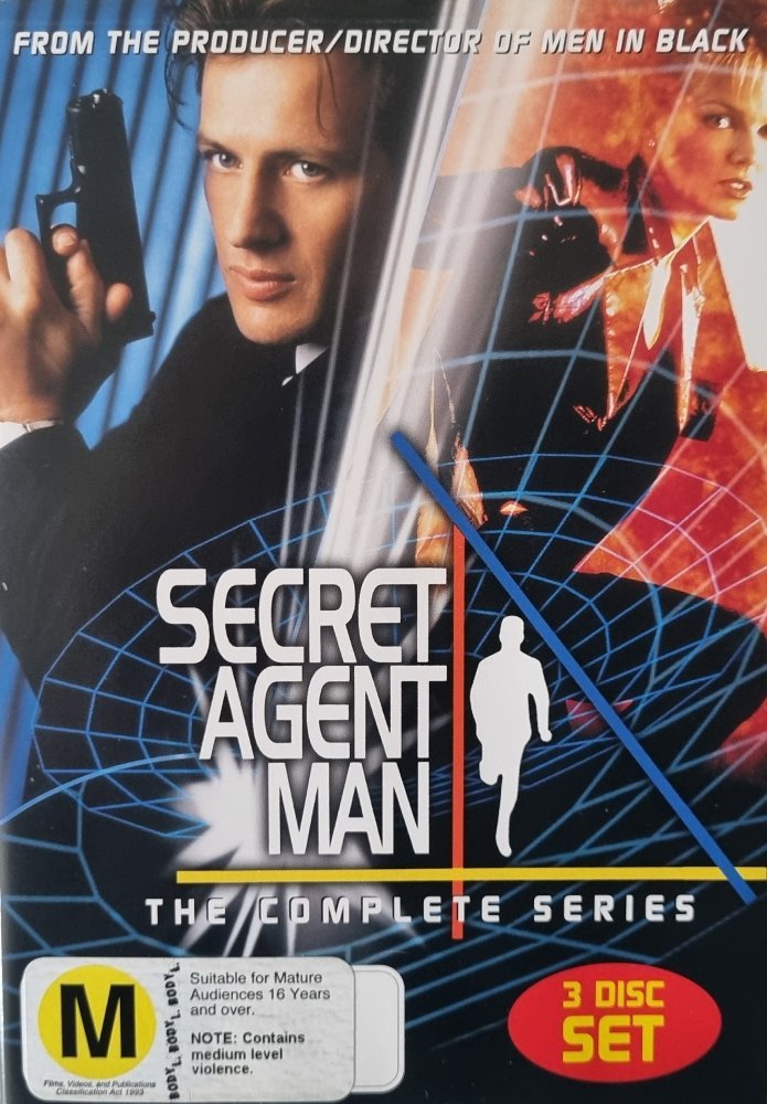 Secret Agent Man - The Complete Series (DVD) - Vinyl Kitchen