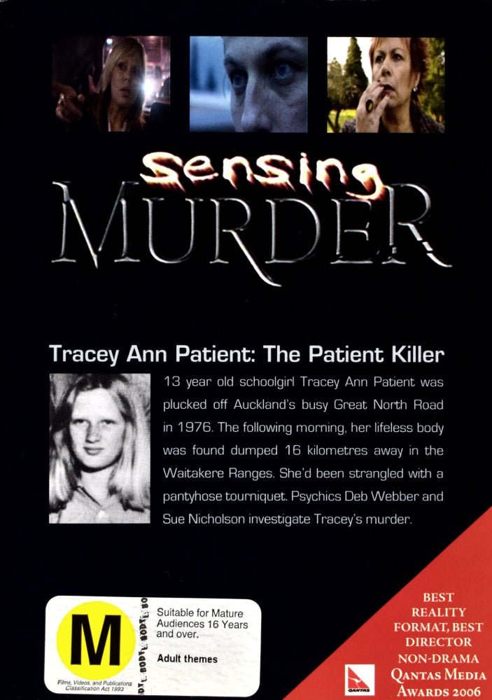 Sensing Murder: Tracey Ann Patient: The Patient Killer - 2006 (DVD) - Vinyl Kitchen
