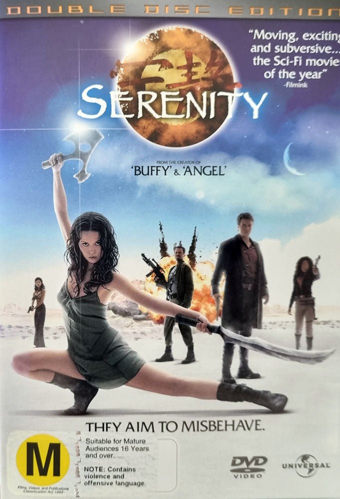 Serenity - Two Disc Edition - 2005 (DVD) - Vinyl Kitchen