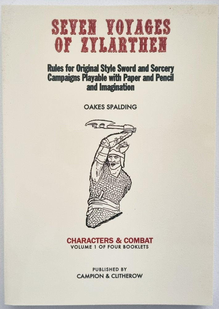 Seven Voyages of Zylarthen - Old School RPG - Vinyl Kitchen