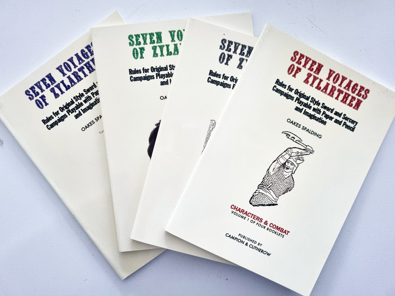 Seven Voyages of Zylarthen - Old School RPG - Vinyl Kitchen