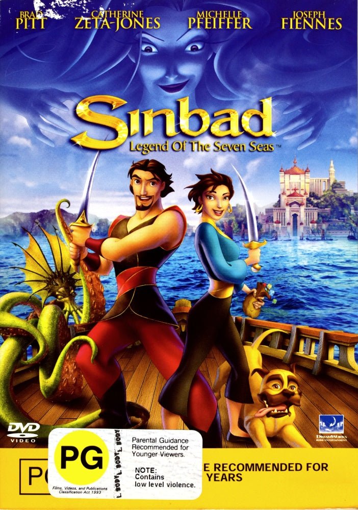 Sinbad: Legend of the Seven Seas - 2003 (DVD) - Vinyl Kitchen