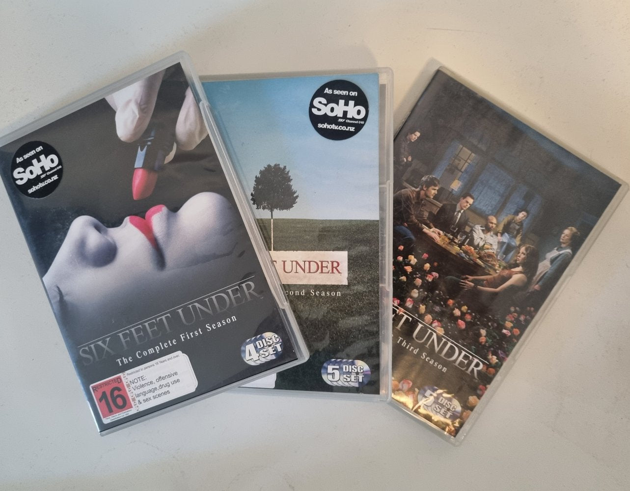 Six Feet Under - Seasons 1 - 3 (DVD) - Vinyl Kitchen