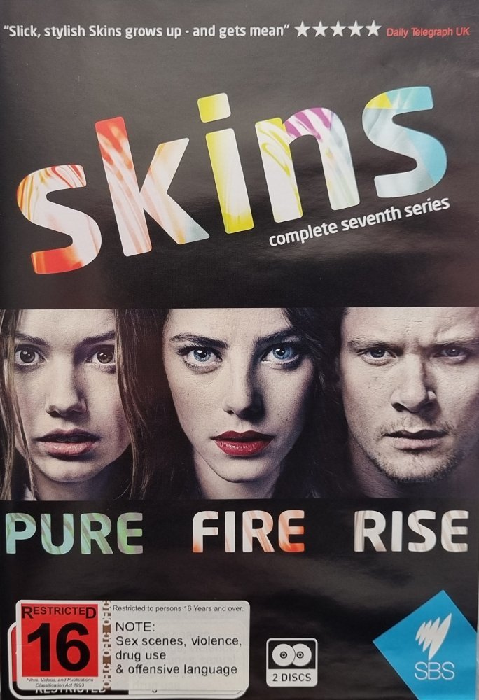 Skins: Season 7 - 2013 (DVD) - Vinyl Kitchen