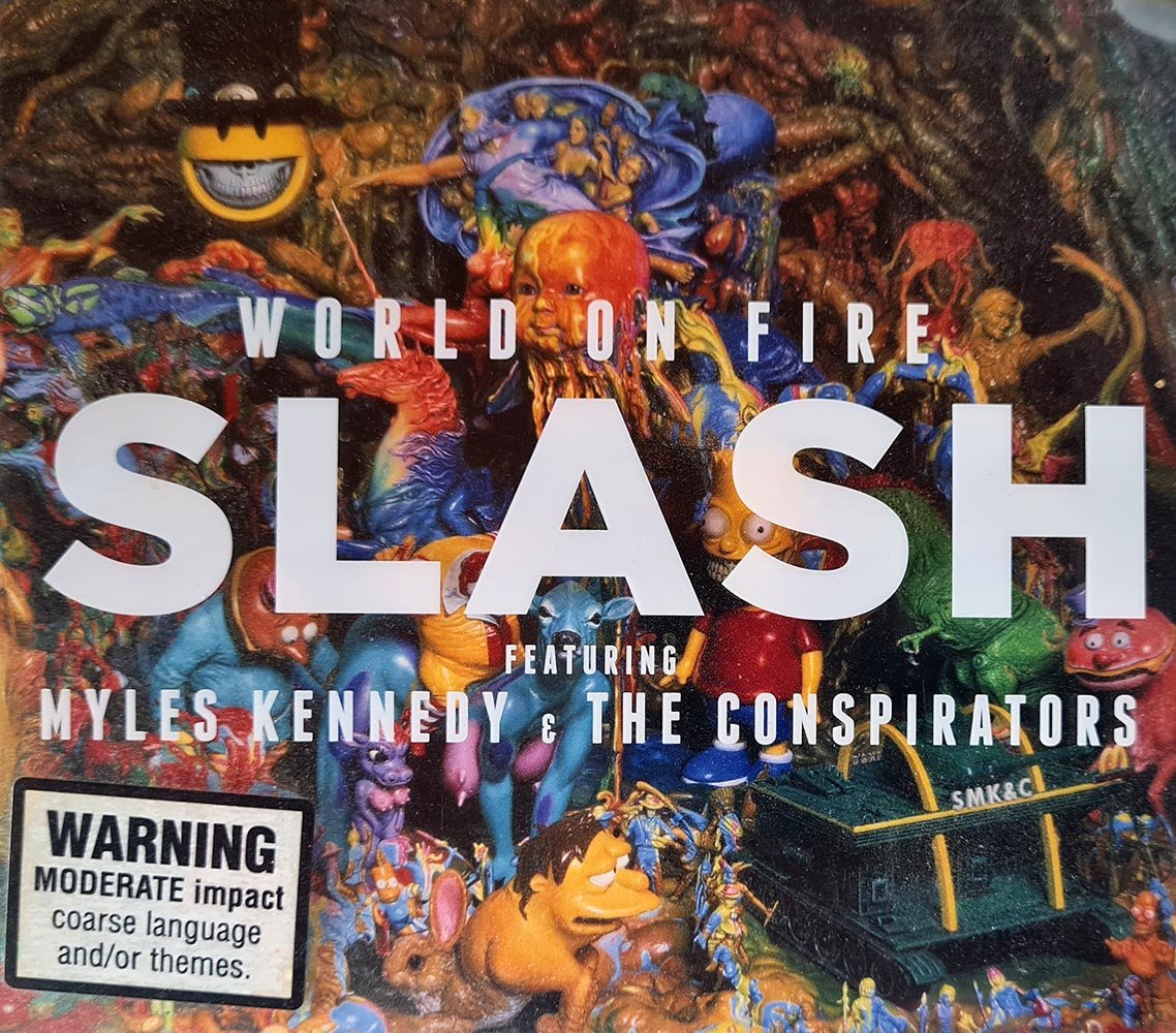 Slash ft Myles Kennedy and the Conspirators - World on Fire (CD) - Vinyl Kitchen