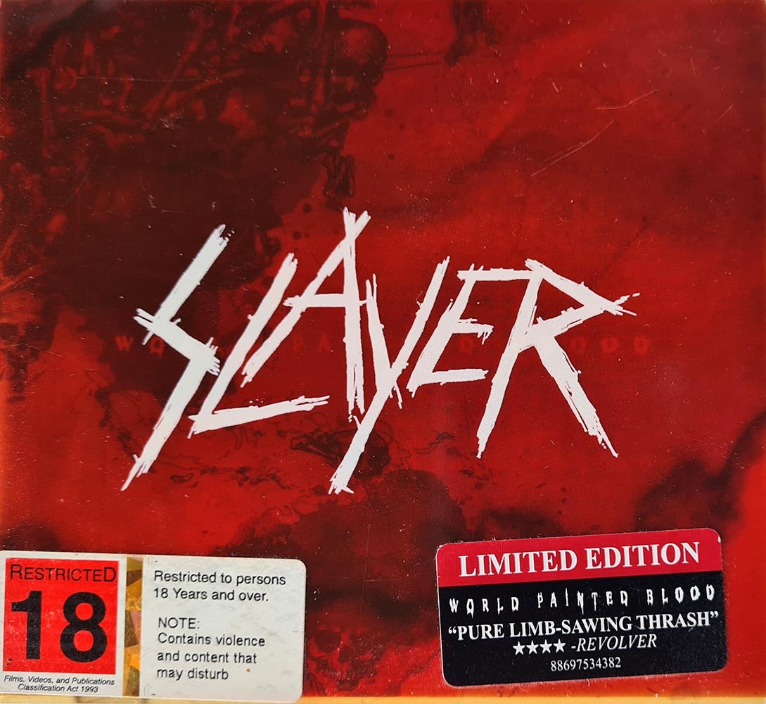 Slayer - World Painted Blood - Limited Edition (CD/DVD) - Vinyl Kitchen