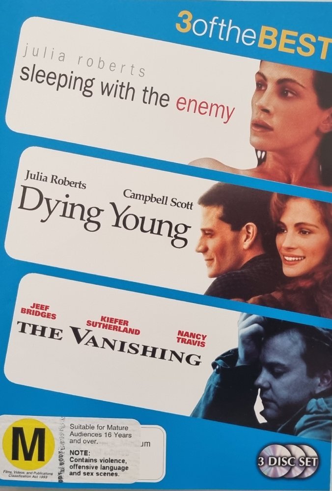 Sleeping with the Enemy / Dying Young / The Vanishing - 1991 (DVD) - Vinyl Kitchen