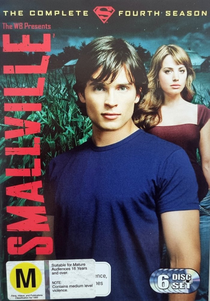 Smallville - The Complete Fourth Season (DVD) - Vinyl Kitchen