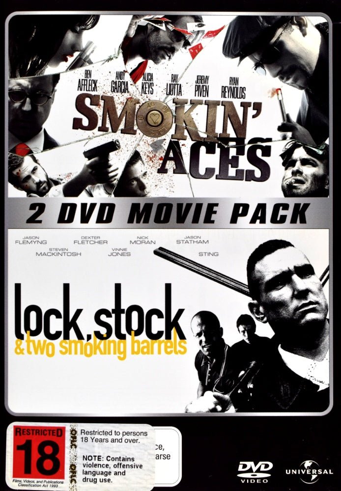 Smokin' Aces / Lock Stock & Two Smoking Barrels - 2005 (DVD) - Vinyl Kitchen
