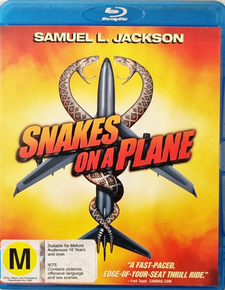 Snakes on a Plane - 2006 (Blu Ray) - Vinyl Kitchen