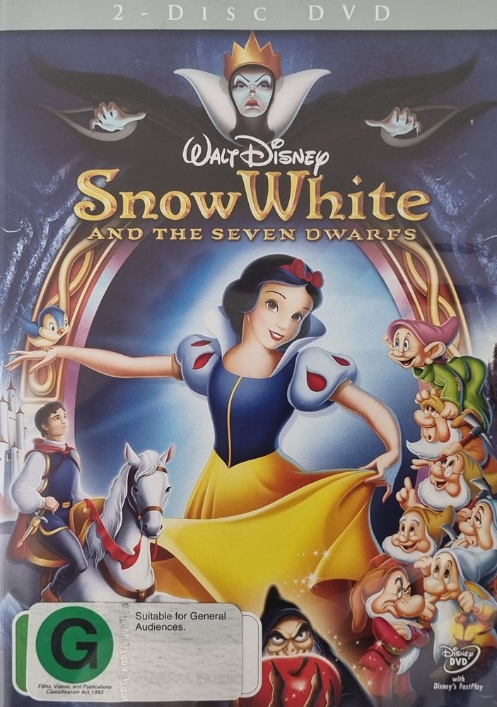 Snow White and the Seven Dwarfs - 2 Disc Edition (DVD) - Vinyl Kitchen