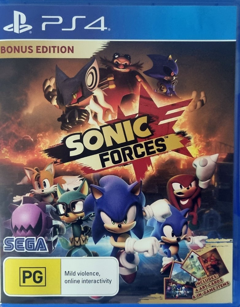 Sonic Forces - Bonus Edition (PS4 Game) - Vinyl Kitchen