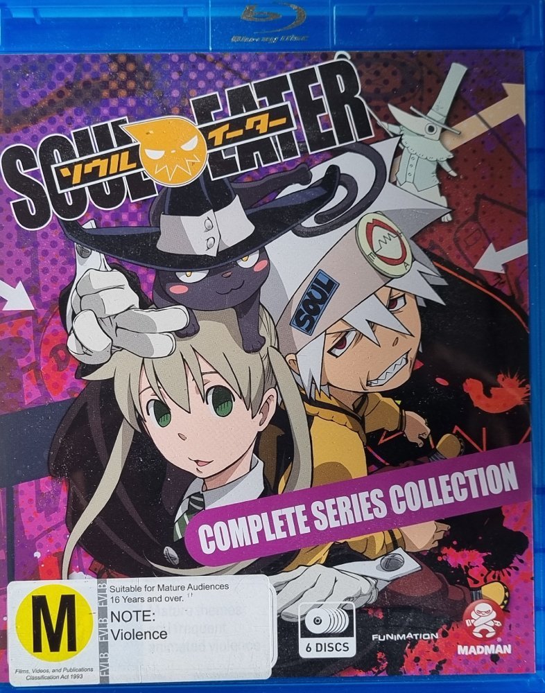 Soul Eater - Complete Series Collection - 2008 (Blu Ray) - Vinyl Kitchen
