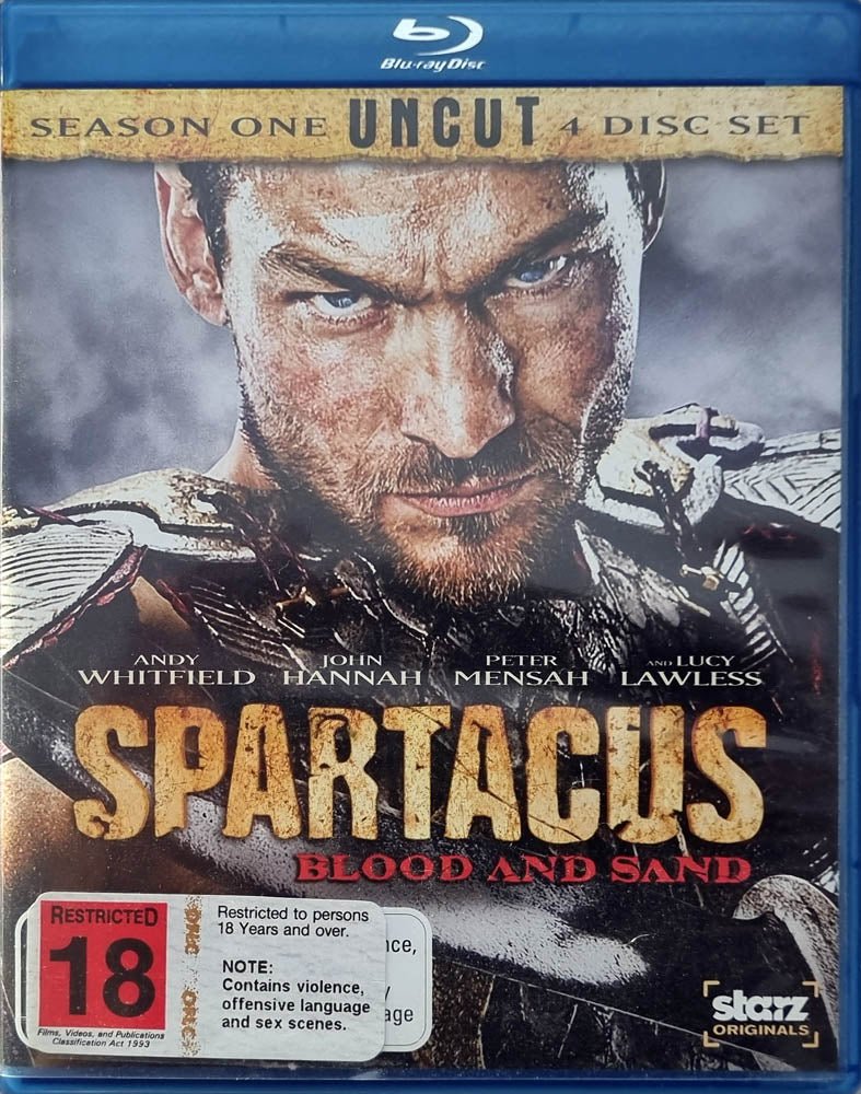 Spartacus: Blood and Sand - Season One (Blu Ray) - Vinyl Kitchen