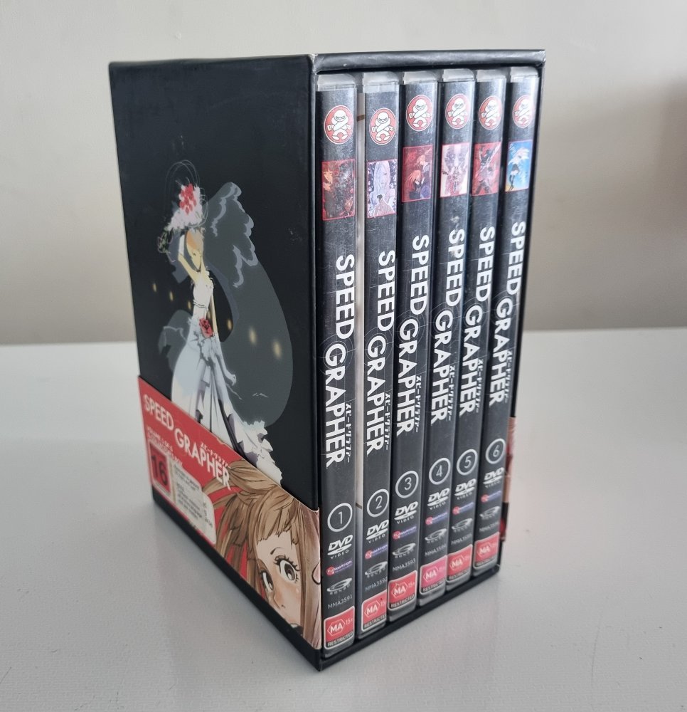Speed Grapher - 6 Disc Box Set - 2005 (DVD) - Vinyl Kitchen