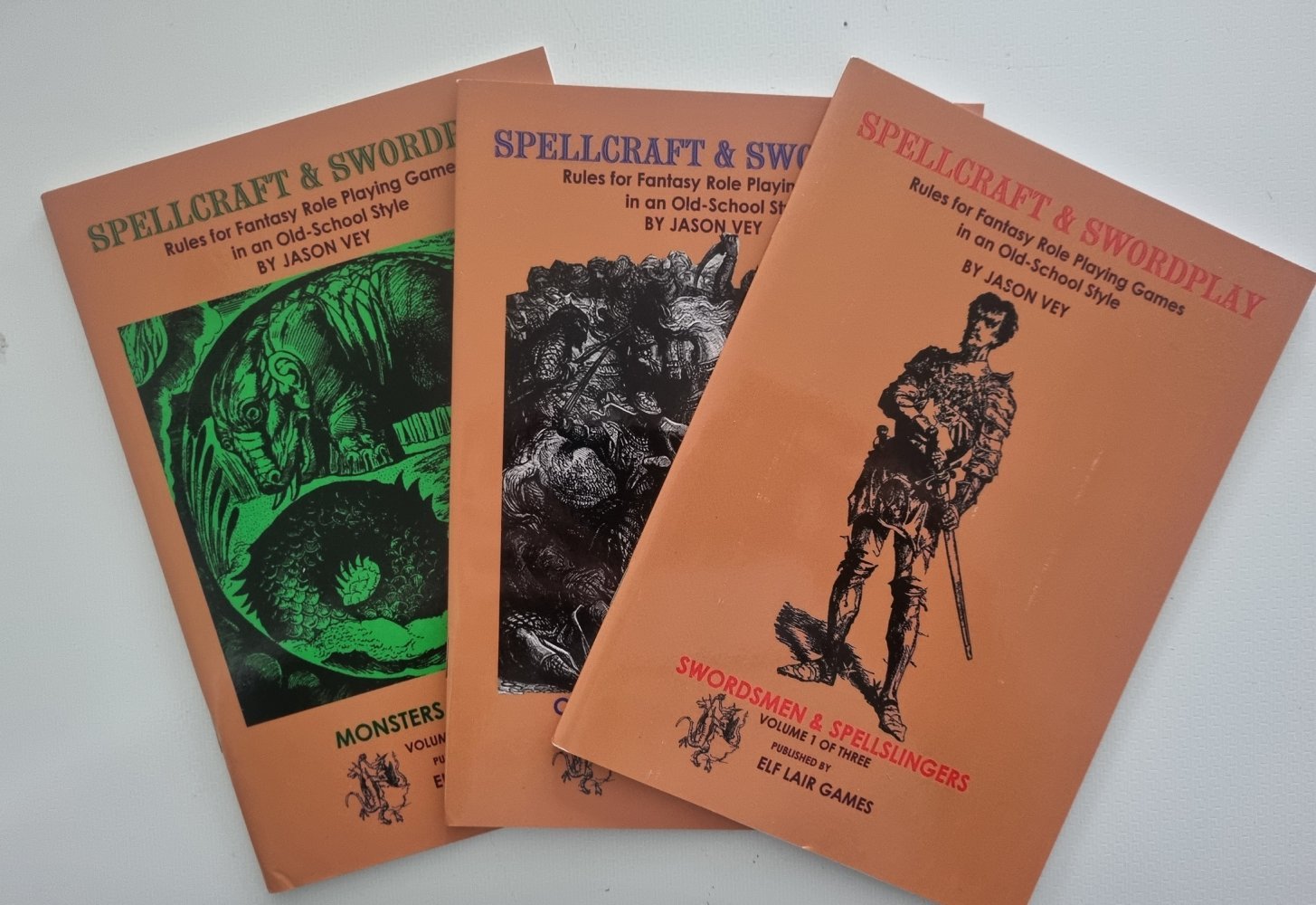 Spellcraft & Swordplay - Monsters and Magic, Combat, Swordsmen - Vinyl Kitchen