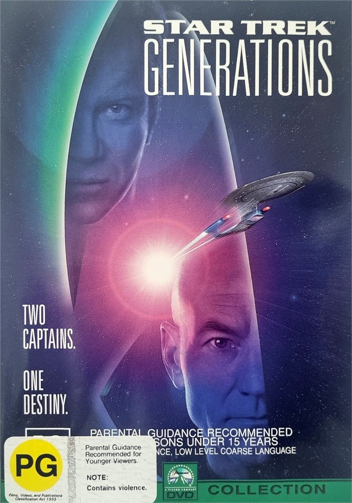 Star Trek Generations - 2007 (DVD) - Vinyl Kitchen