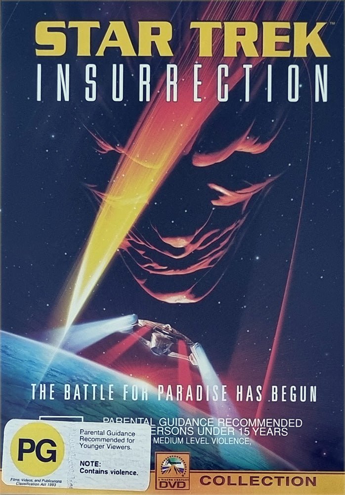 Star Trek Insurrection - 1998 (DVD) - Vinyl Kitchen