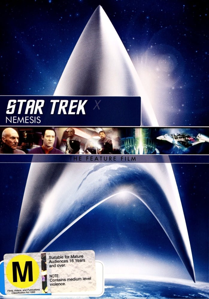 Star Trek: Nemesis - Remastered - 2002 (DVD) - Vinyl Kitchen