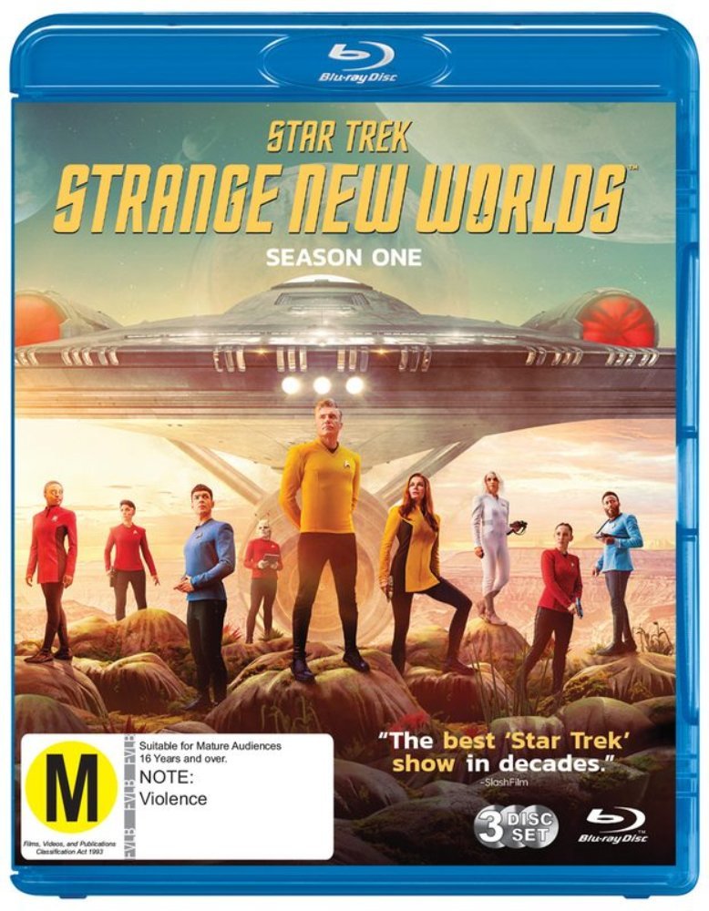 Star Trek - Strange New Worlds - Season One (Blu Ray) - Vinyl Kitchen