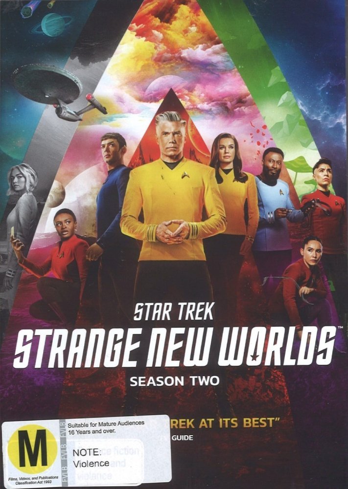 Star Trek Strange New Worlds - Season Two (DVD) - Vinyl Kitchen