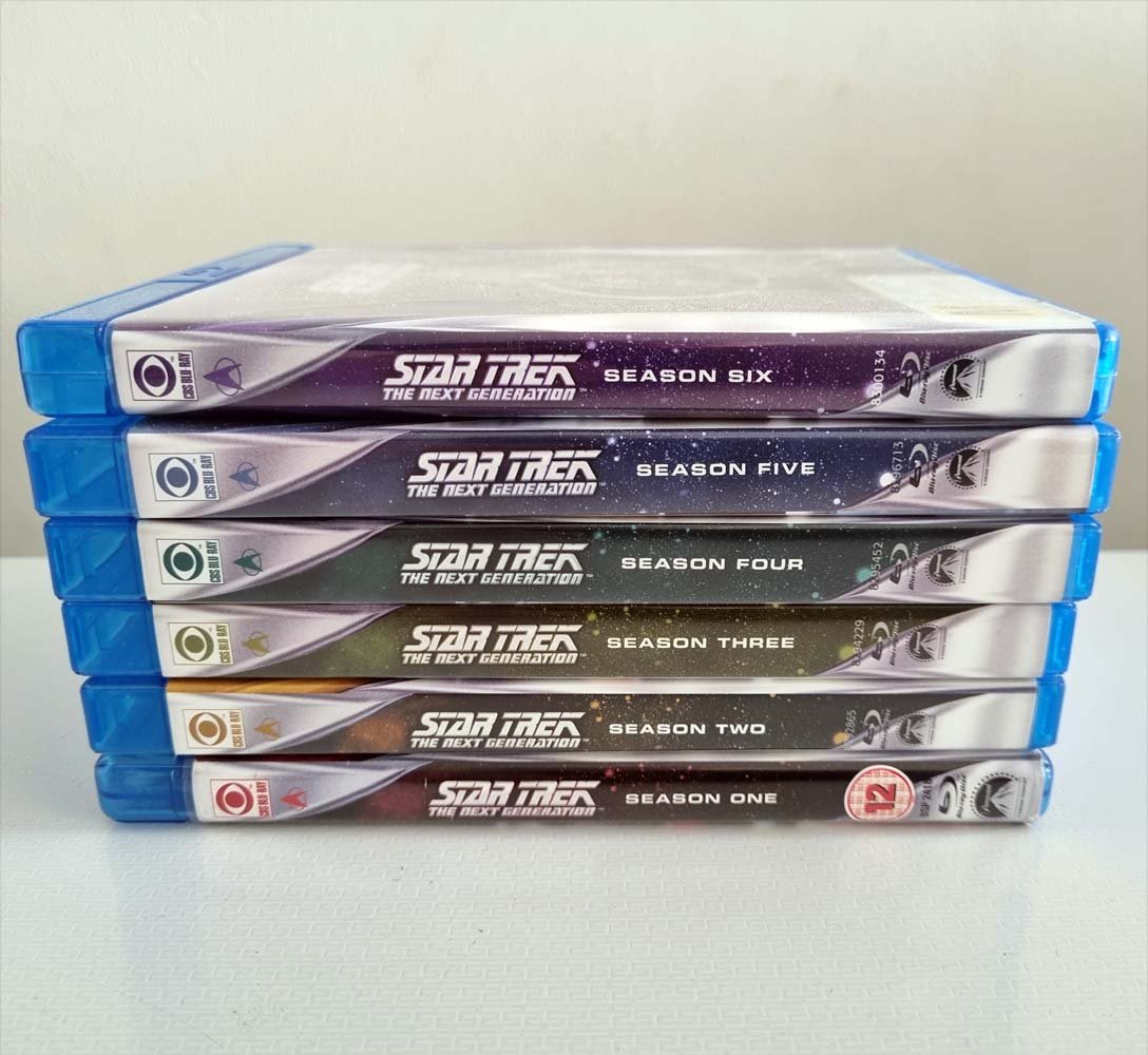 Star Trek - The Next Generation Season 1, 2, 3, 4, 5, 6 (Blu Ray) - Vinyl Kitchen