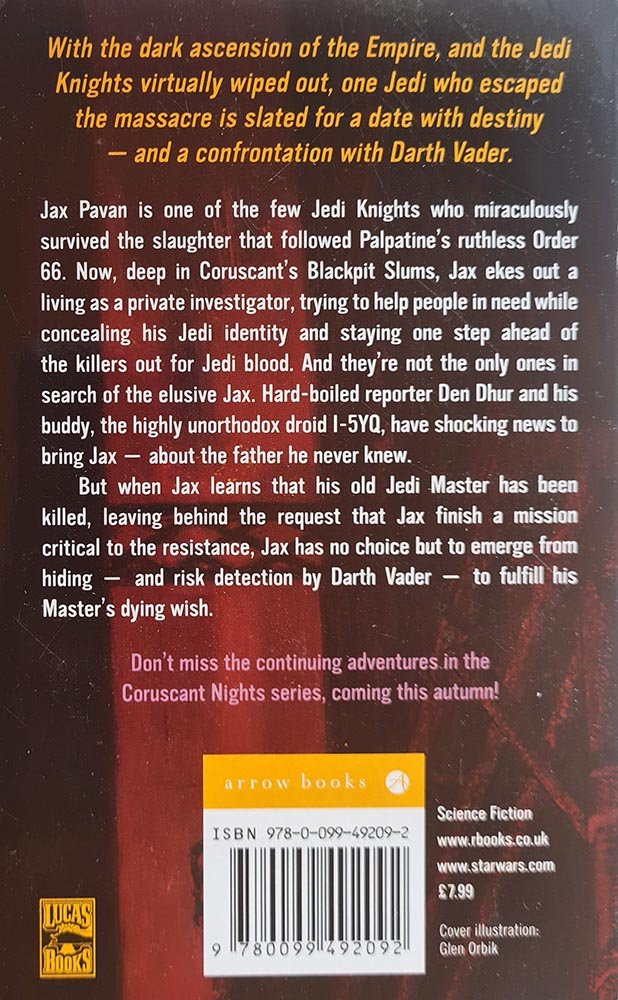 Star Wars: Coruscant Nights I - Jedi Twilight - Vinyl Kitchen