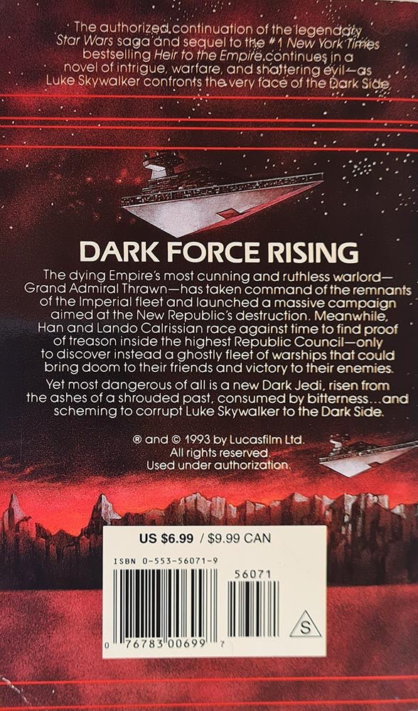 Star Wars: Dark Force Rising 2 - Vinyl Kitchen