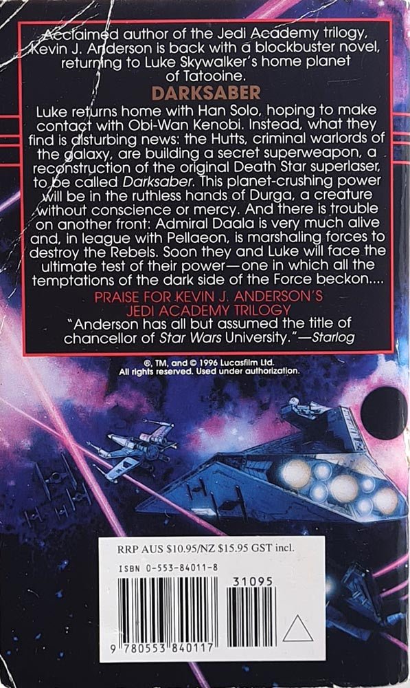 Star Wars: Darksaber - Vinyl Kitchen