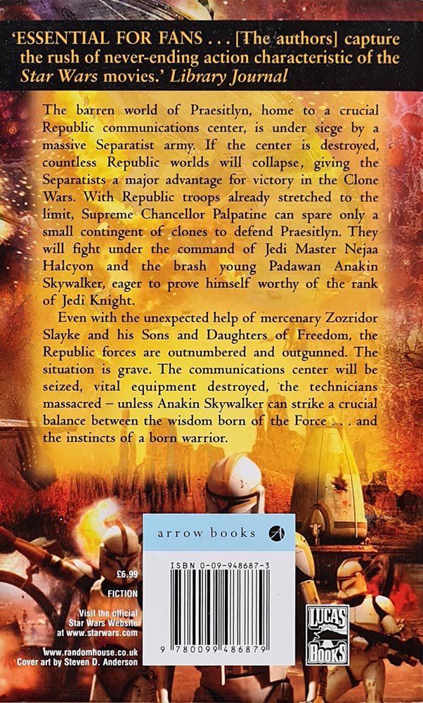 Star Wars: Jedi Trial - A Clone Wars Novel - Vinyl Kitchen