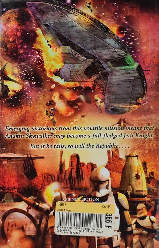 Star Wars Jedi Trial - A Clone Wars Novel - Hardcover - Vinyl Kitchen