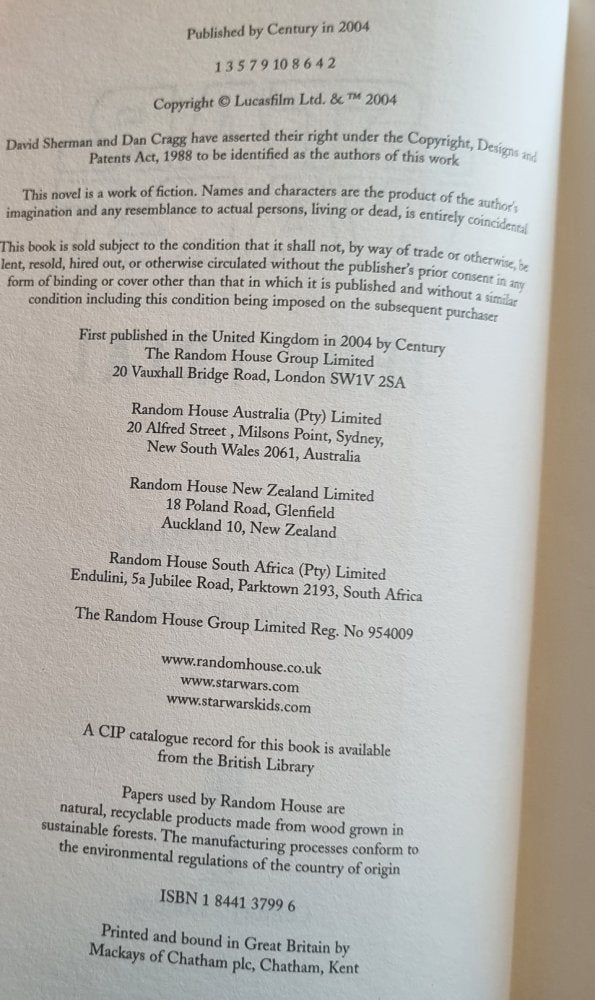 Star Wars Jedi Trial - A Clone Wars Novel - Hardcover - Vinyl Kitchen