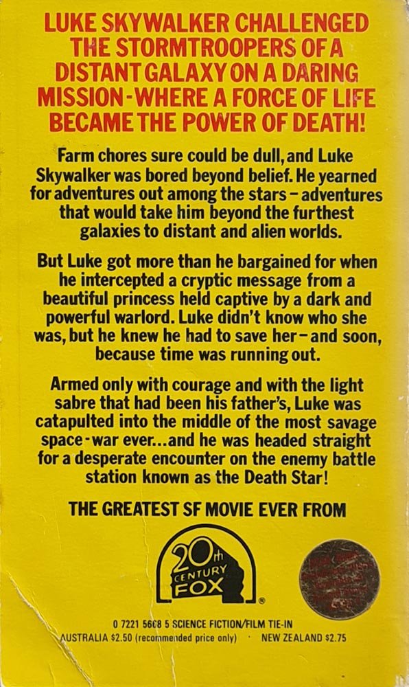 Star Wars - Paperback - Vinyl Kitchen