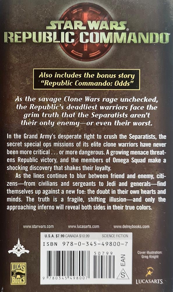 Star Wars: Republic Commando - True Colors - Vinyl Kitchen