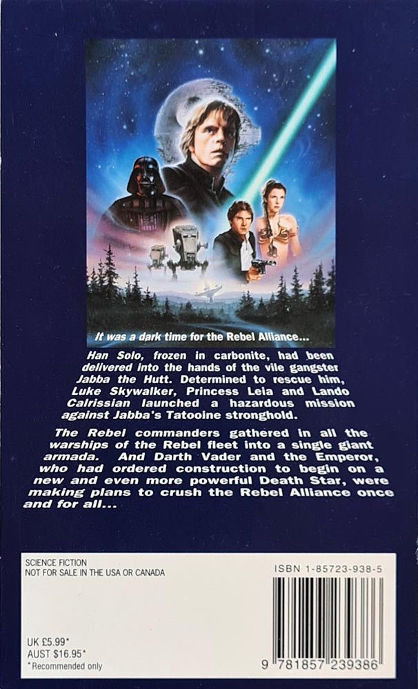 Star Wars: Return of the Jedi - Paperback - Vinyl Kitchen