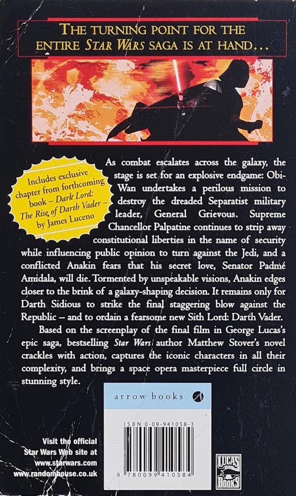 Star Wars: Revenge of the Sith - Paperback - Vinyl Kitchen