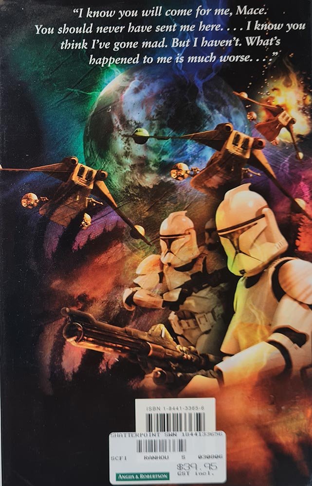 Star Wars Shatterpoint - A Clone Wars Novel - Hardcover - Vinyl Kitchen